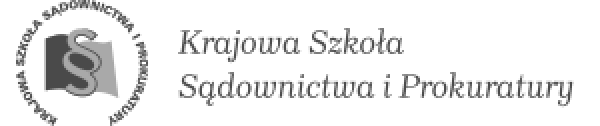 Logo Krajowej Szkoły Sądownictwa i Prokuratury